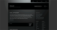 Desktop Screenshot of chris-g.net